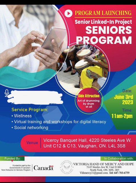 Senior Program funded by the Government of Canada